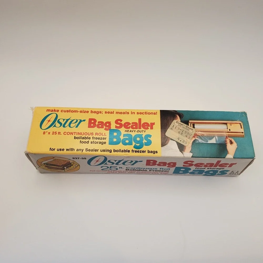 Oster and Dazey Vintage Boilable Cooking Bags Pouches Lot of 2 Seal-a-meal